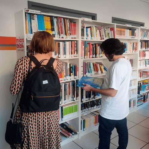 Côté PROJETS micro bibliothèque